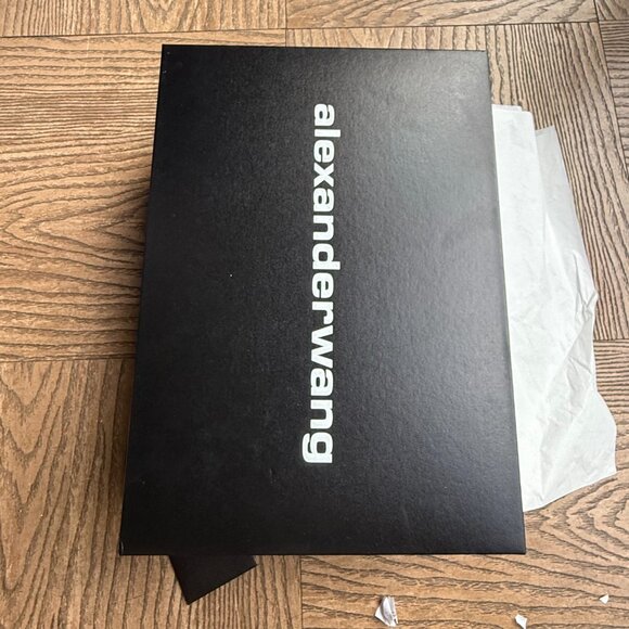 NWT ALEXANDER WANG REXA CAGE SLIDE SANDAL ROC STUD HARDWARE 37 - Picture 12 of 12